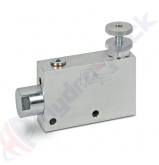 hydrocap category 3 way flow control valve thumb