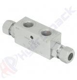 product Double pilot operated check valve, VBPDE 2 CC , 35 L/min, G 3/8" , VBPDE 3/8 L 2 CC V0130 thumb