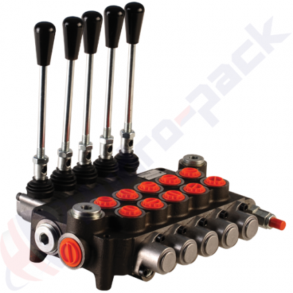 product 80 Liter Monoblock Regelventil mit Dosierkurve, 5Z80 , fünf Spulen , G 1/2" , open center Spule image thumb