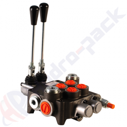 product 80 Liter Monoblock Regelventil mit Dosierkurve, 2Z80 , zwei Spulen , G 1/2" , open center Spule image thumb