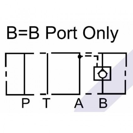 product NG6 (CETOP 3) Модулен пилотно управляван възвратен клапан, MPC 02 B , 60 L/min, B port image thumb