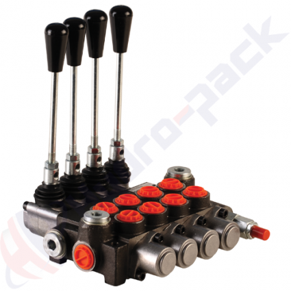 product 50 литра Магнитно управляван контролен клапан , 4Z50 , 4 макари , G 3/8" , open center макара , 12 V image thumb