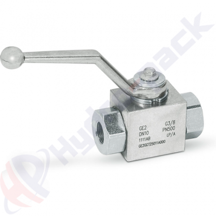 product 2 way hydraulic ball valve, RS 2 , 35 L/min, G 3/8" image thumb