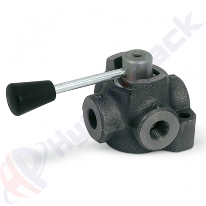 product 4 way hydraulic diverter valve, IF 4 , 90 L/min, G 1/2" , open center image thumb