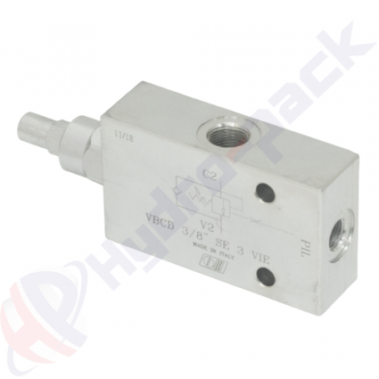 product Single overcenter valve, VBCD SE 3 VIE , 60 L/min, G 1/2" image thumb